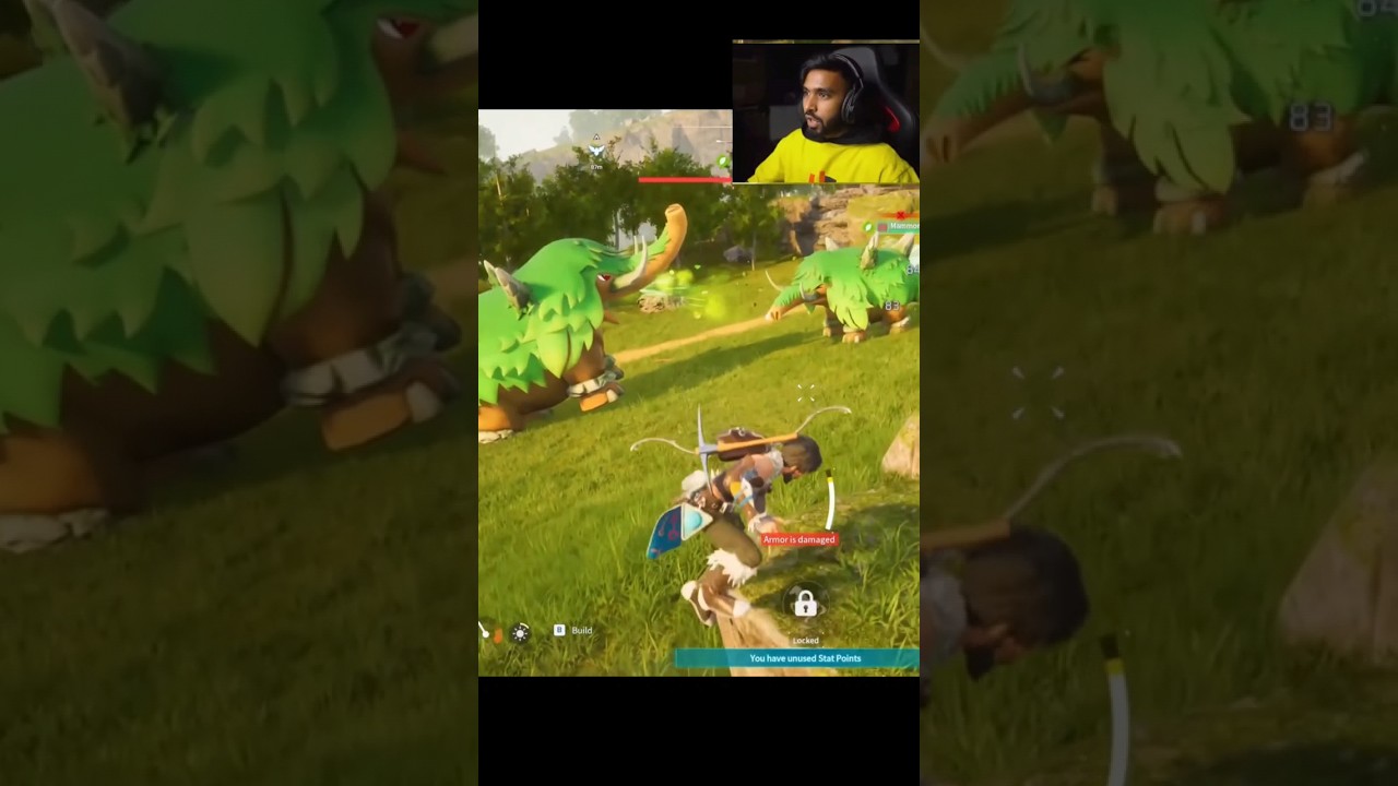 Techno gamerz Mammorest vs Mammorest in Palworld #shorts
