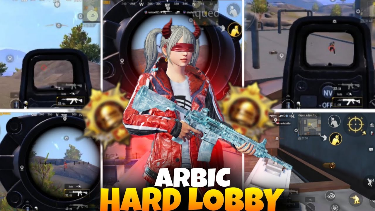 PUBG MOBILE ARABIC LOBBY CHALLENGE 💀 Hardest Opponents!