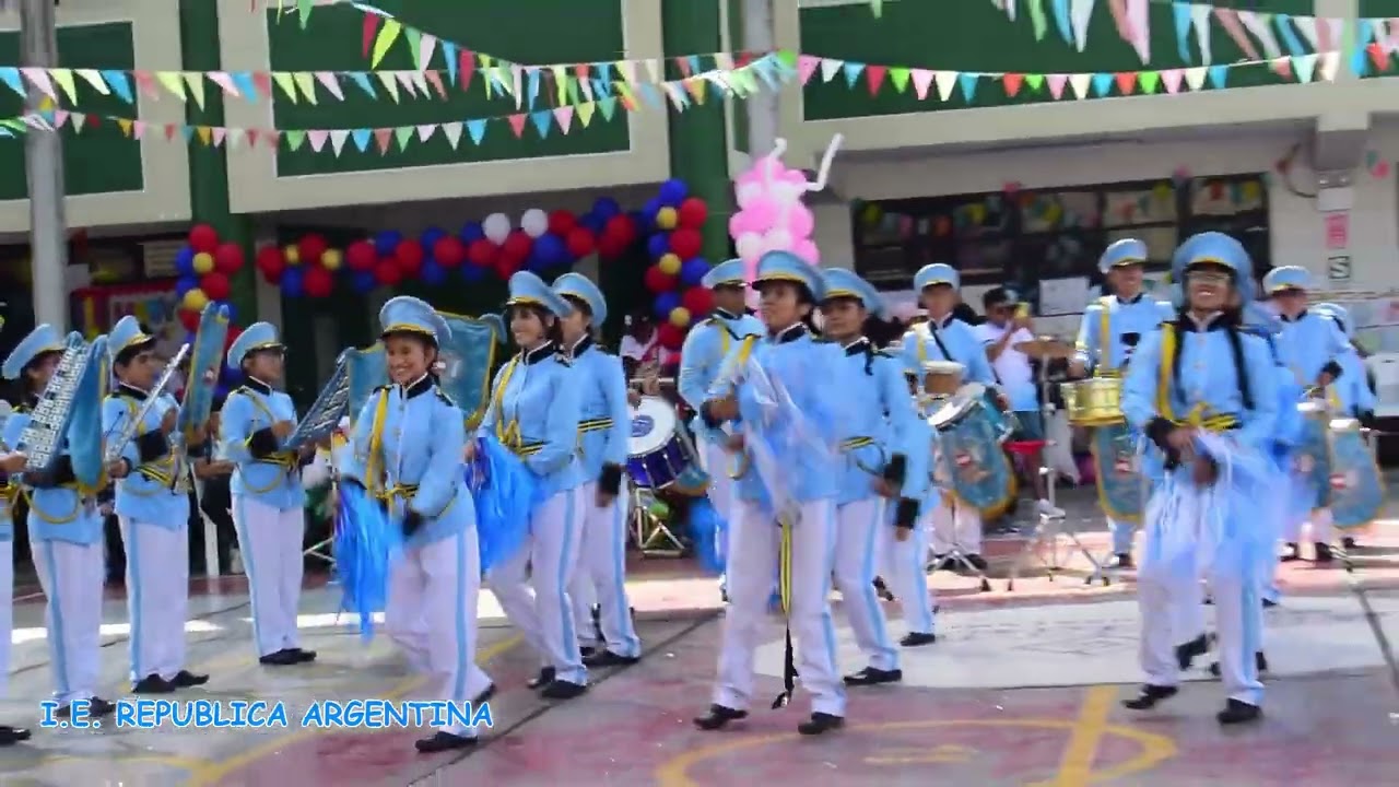 BANDA RITMICA I.E. REPÚBLICA ARGENTINA / CAT. 