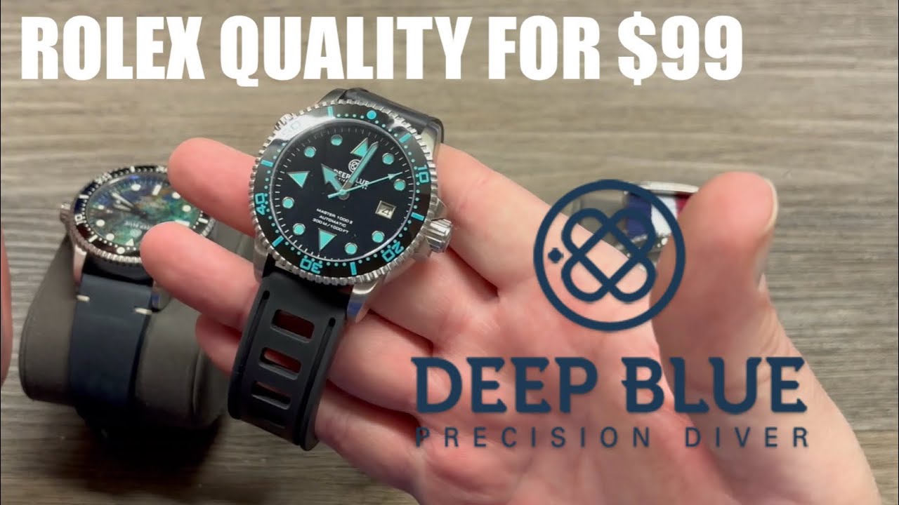 Deep Blue Master 1000 Dive Watches