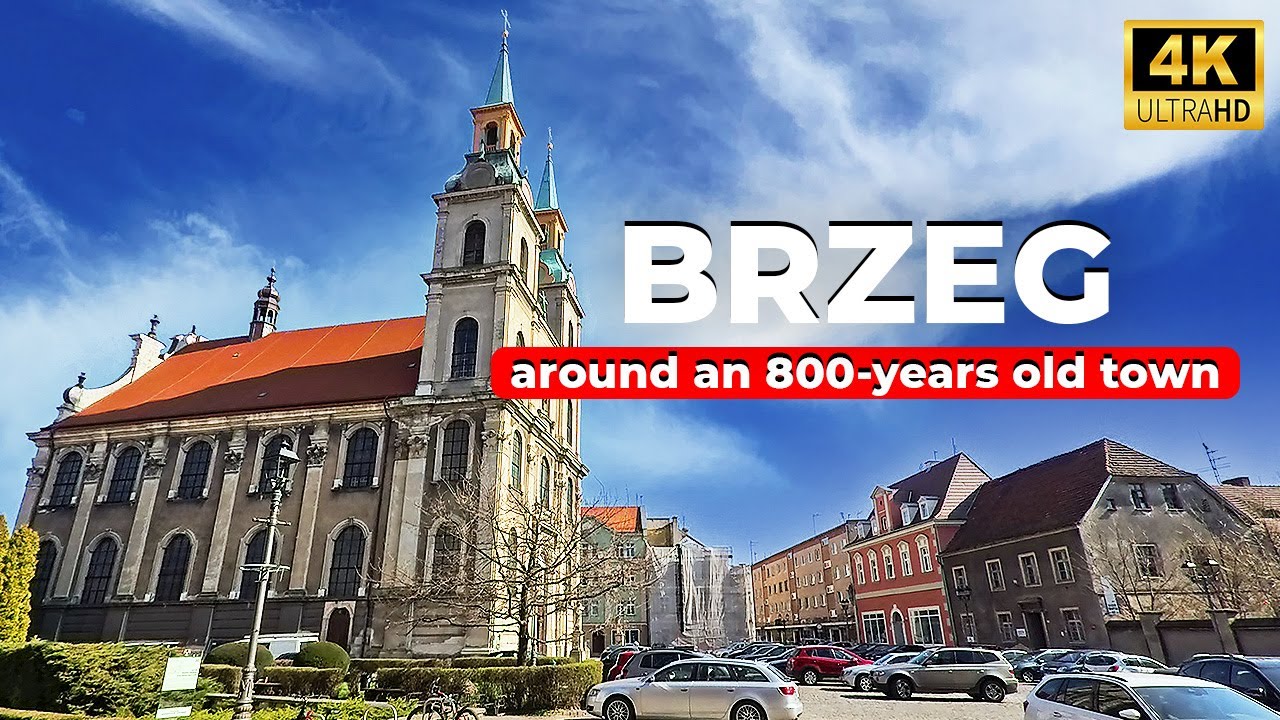 What Makes This Small Town in Poland So Special? | Walking through the Wonderful Brzeg Town | 4K
