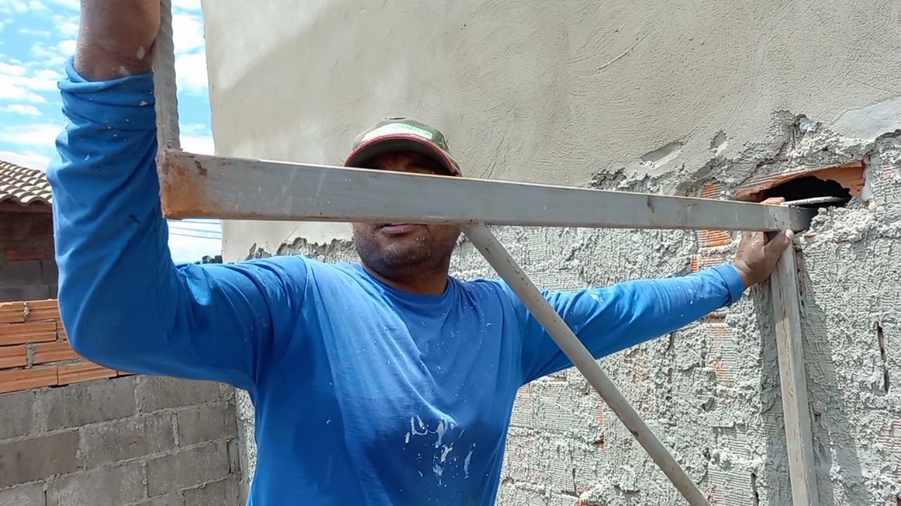 Como a gente fez os andaime suspenso.