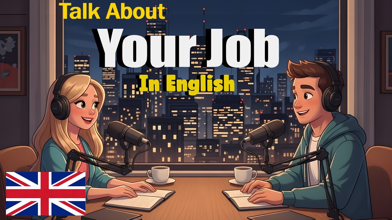 How to Talk About Your Job in English | Easy Speaking & Conversation Practice