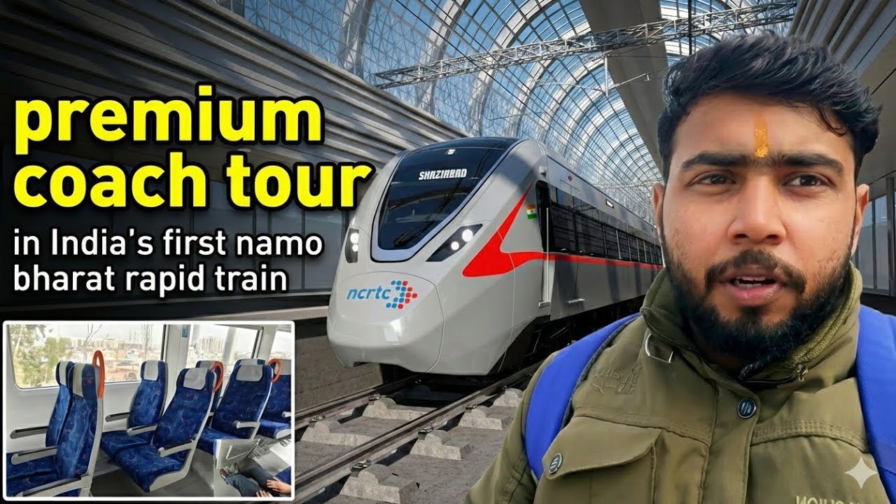 Namo Bharat premium coach tour 🚂 🚆