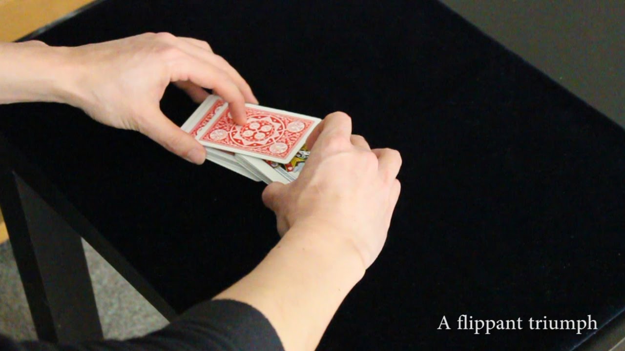 [Learn Best Card Magic] A flippant triumph by Ernest Earick // Advanced class  // Tutorial