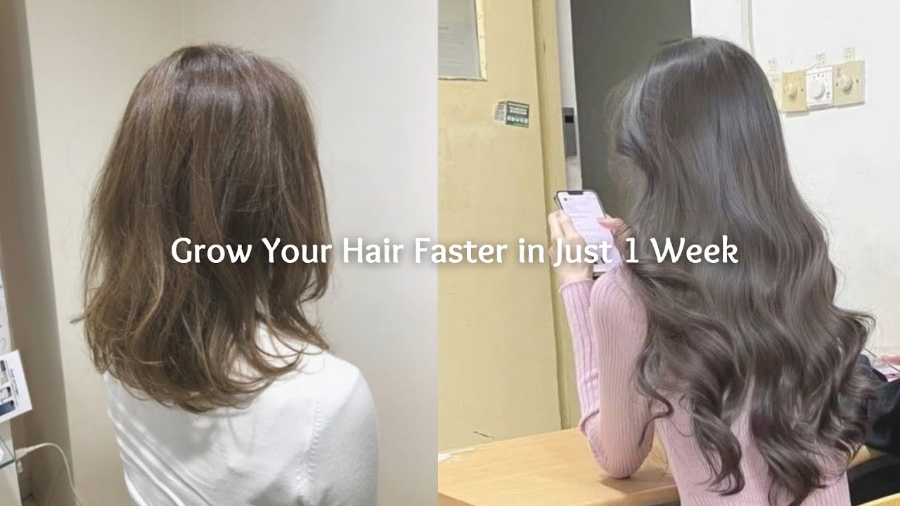 How to Grow Your Hair Faster in Just 1 Week | QUICK and NATURAL #haircare