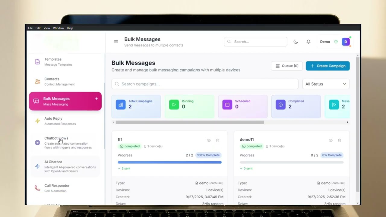 LeadWA Pro | Free WhatsApp Marketing Software 2025 | Bulk Sender + Button Messages + Chatbot 🔥