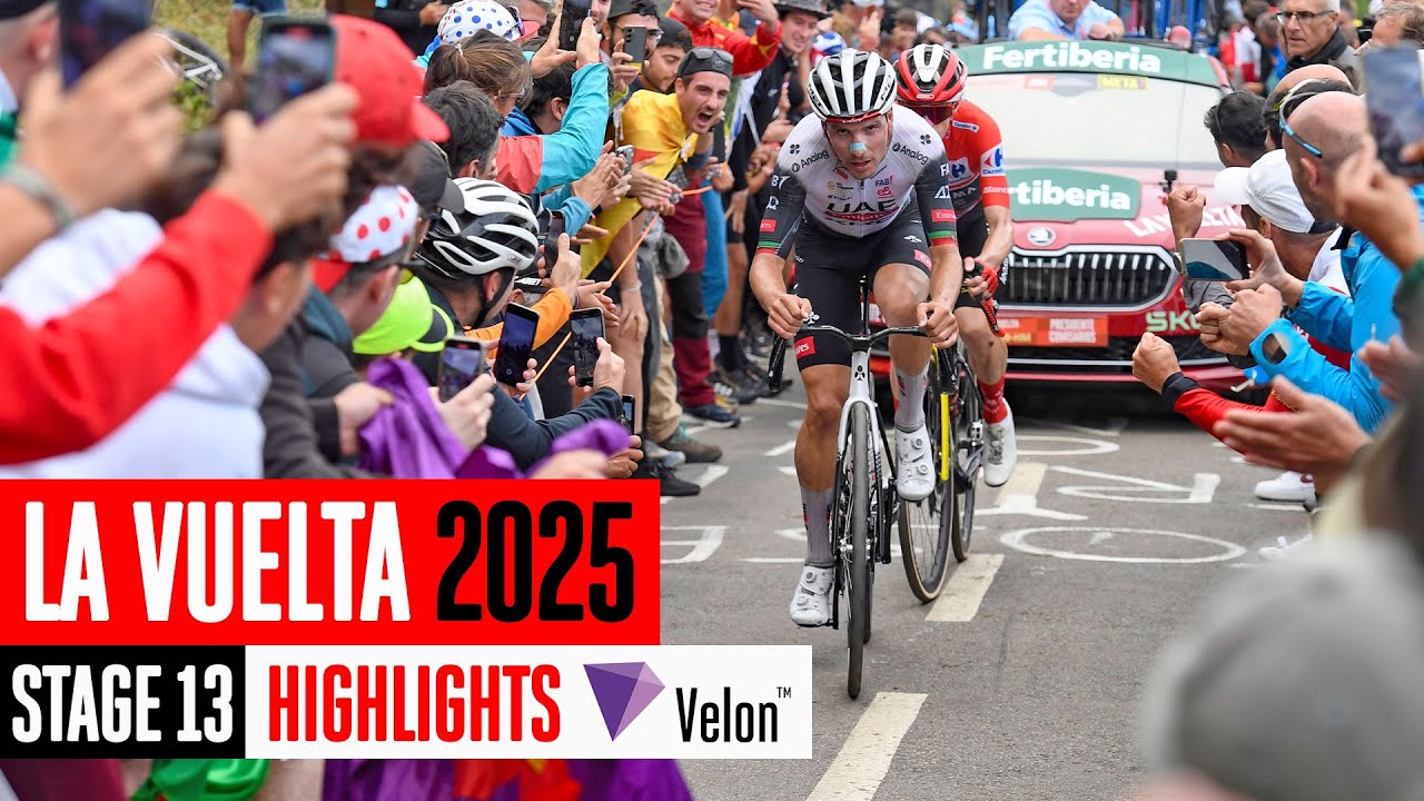 The HARDEST climb in pro cycling 🤯 La Vuelta a España 2025 Stage 13 Highlights