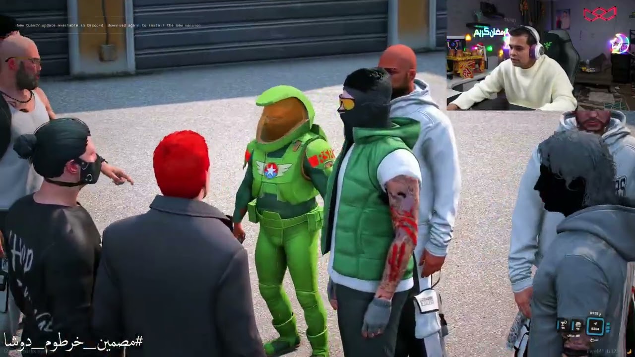 عمرو سهرة gtav اليوم 24 فبراير جزء 4