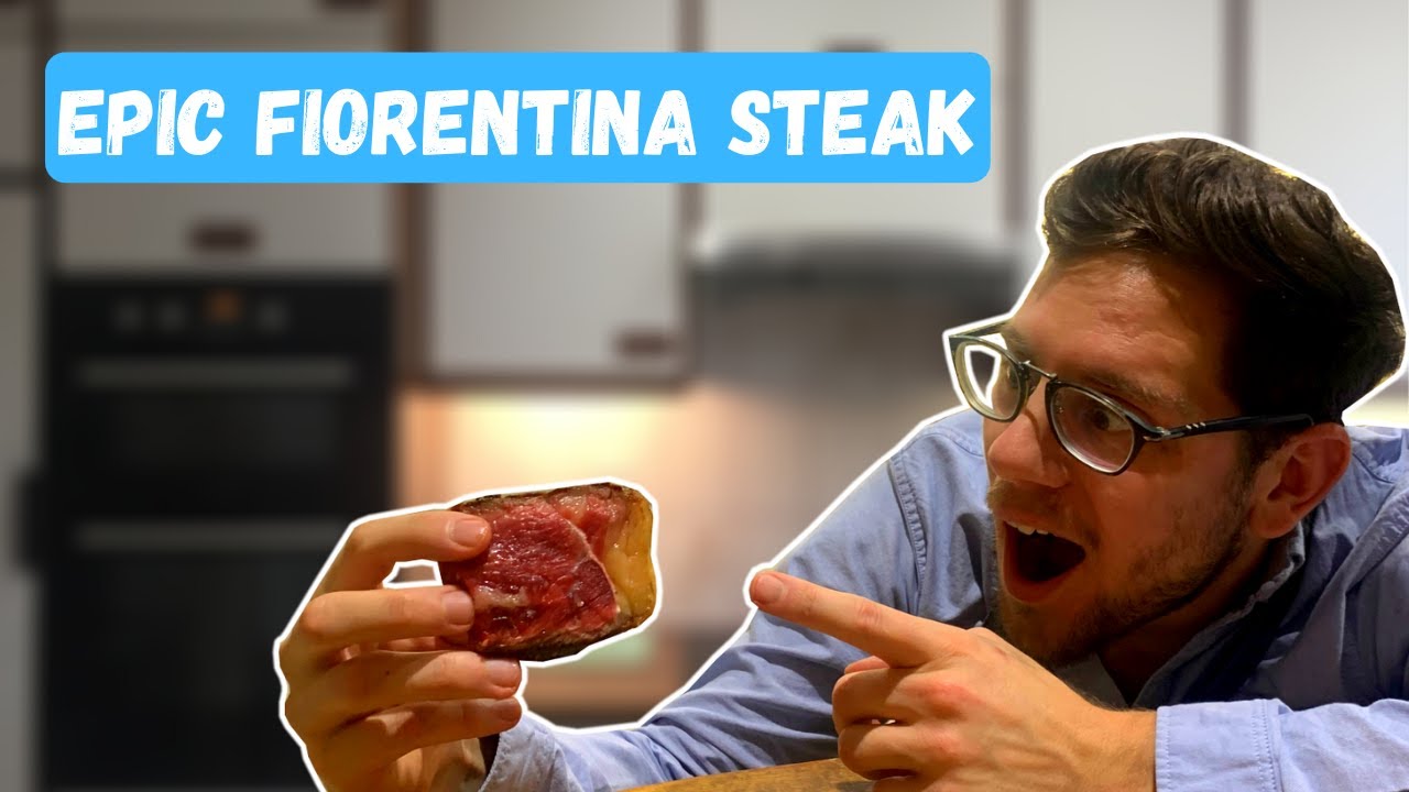 How to Cook a T-BONE FIORENTINA STEAK at Home| Rare cooking
