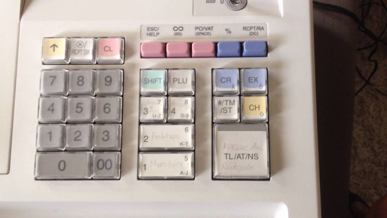 Huong Dan su dung KAsse Sharp XE-A137