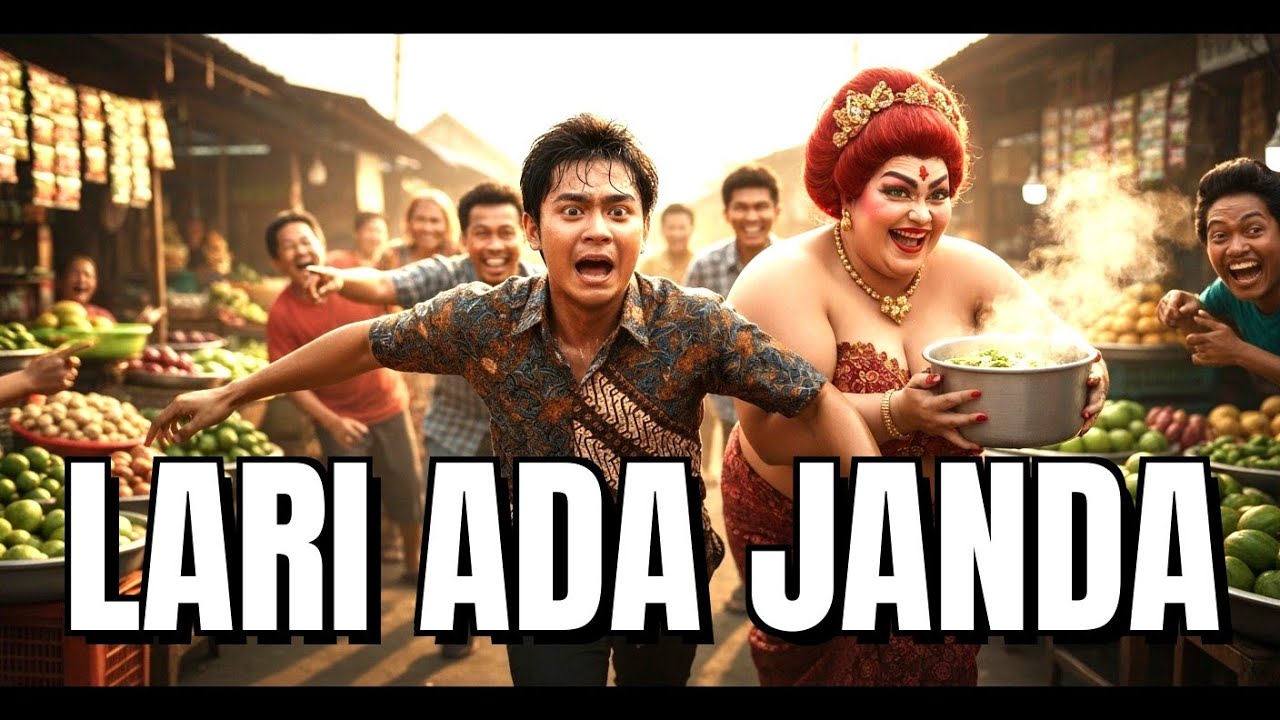 Lari Ada Janda: Panik Dikejar! Dangdut Koplo Lucu Bikin Ngakak!