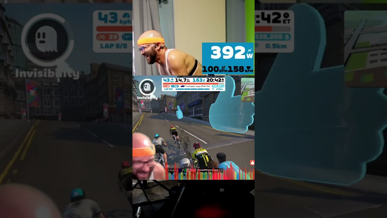 My first podium in a Zwift Cat B crit (2nd)! Making progress! 