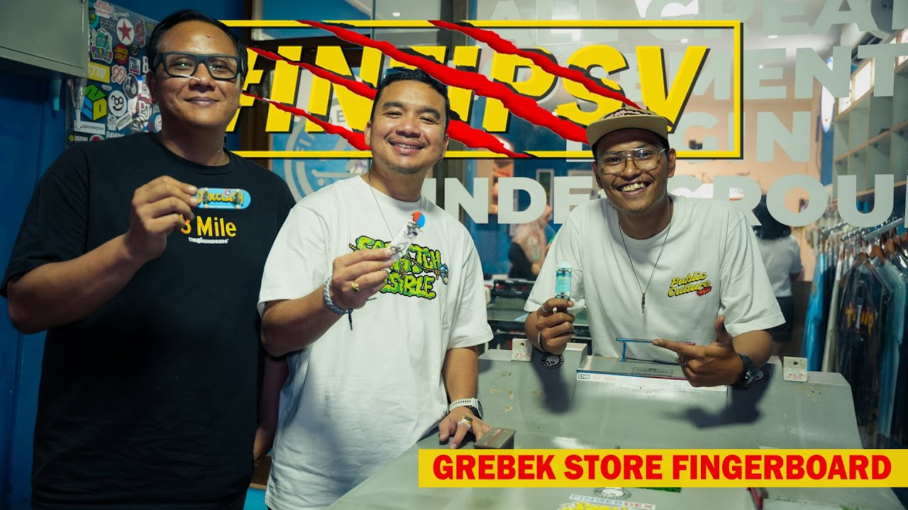 EMANG ENAK MAIN FINGERBOARD? KITA COBA GREBEK TOKONYA | #INTIPSV