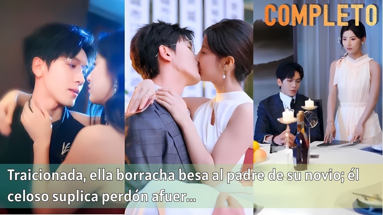 Traicionada, ella borracha besa al padre de su novio; él celoso suplica perdón afuer