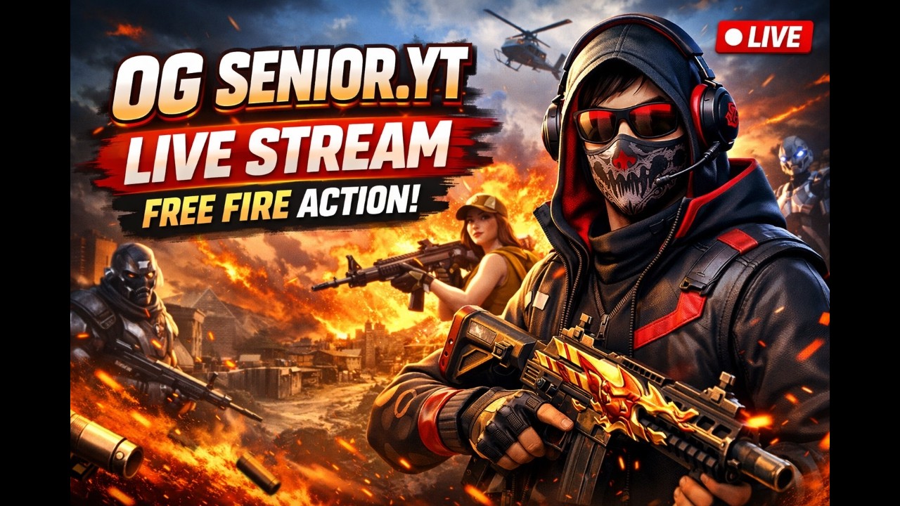 live streaming on free fire gameplay