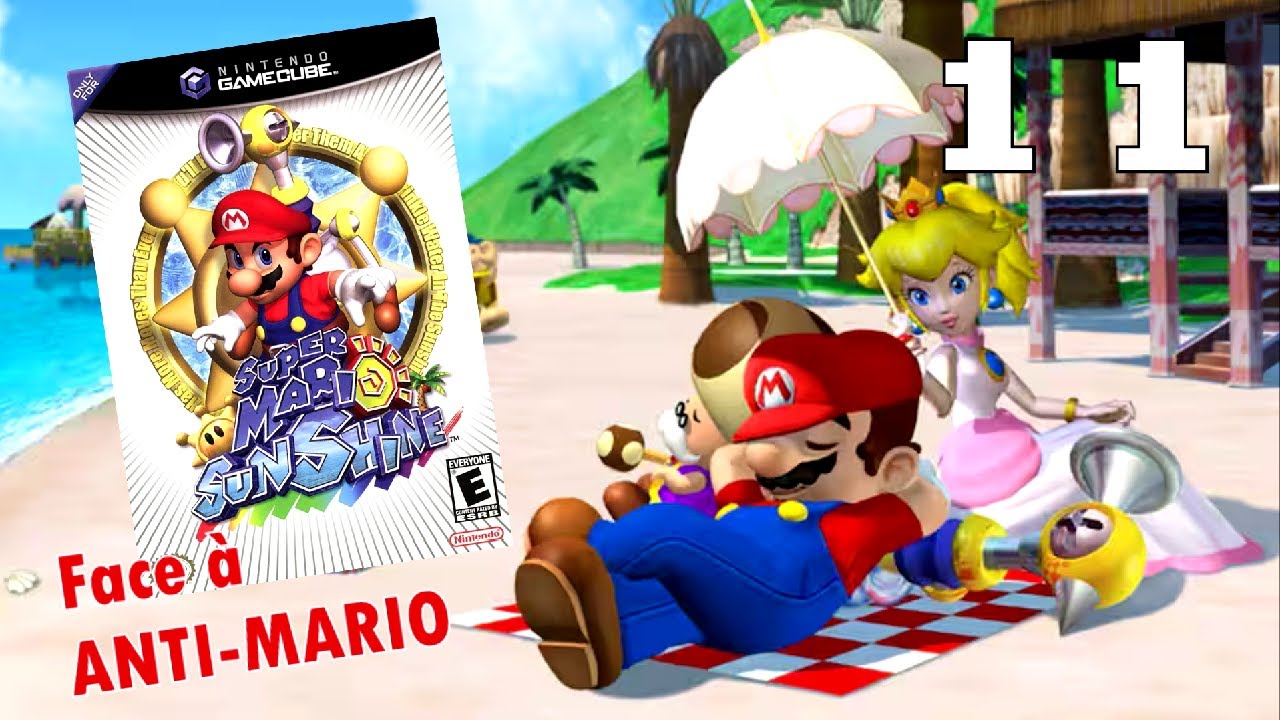 SUPER MARIO SUNSHINE (Gamecube - 2002) : Face à ANTI-MARIO... - PARTIE 11