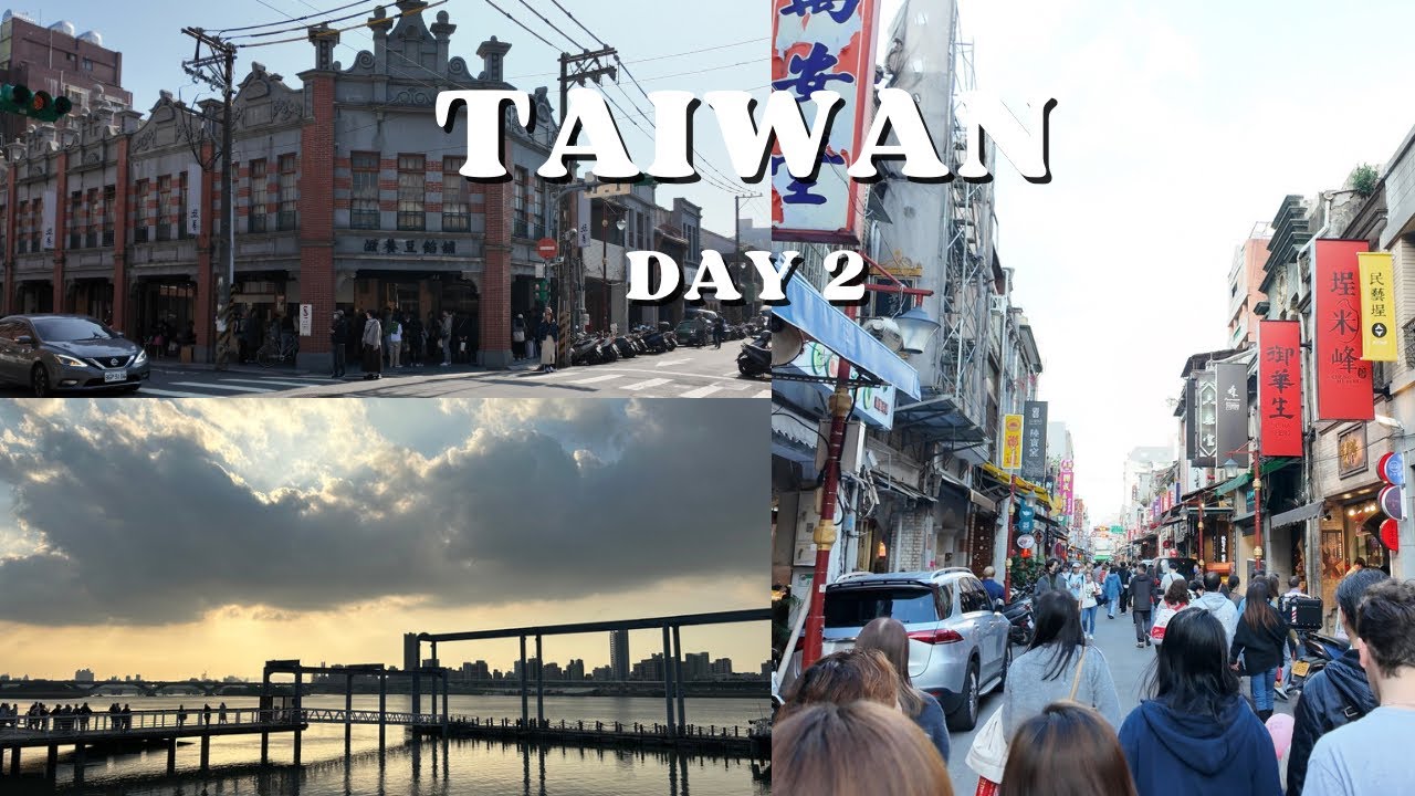 3 Days in Taiwan 🇹🇼 Day 2 | Taipei Old Street 🛍️ | Traditional Breakfast 🍳 | Hot Pot Dinner 🥘