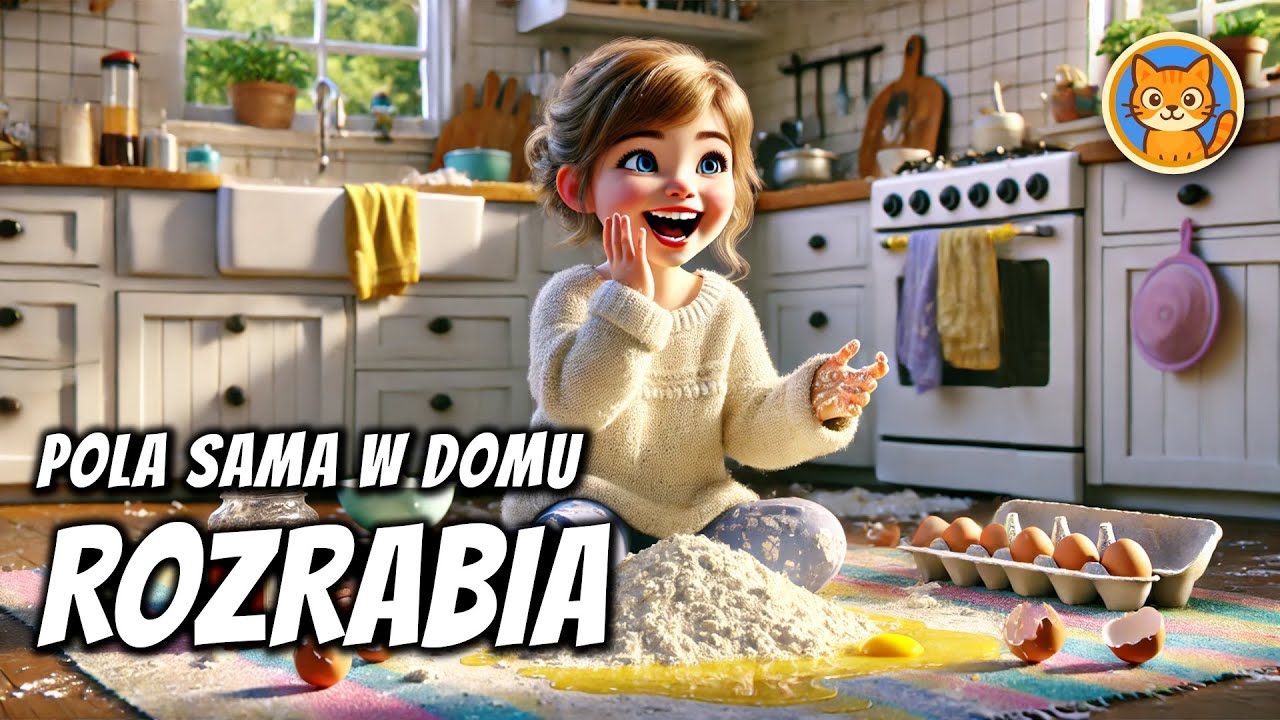 🎨🧁Pola Sama w Domu- ROZRABIA - Bajka do słuchania na dobranoc🎧