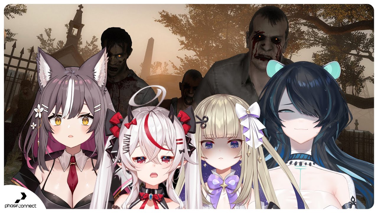 Vtubers meet zombie apocalypse【#PhaseClips】