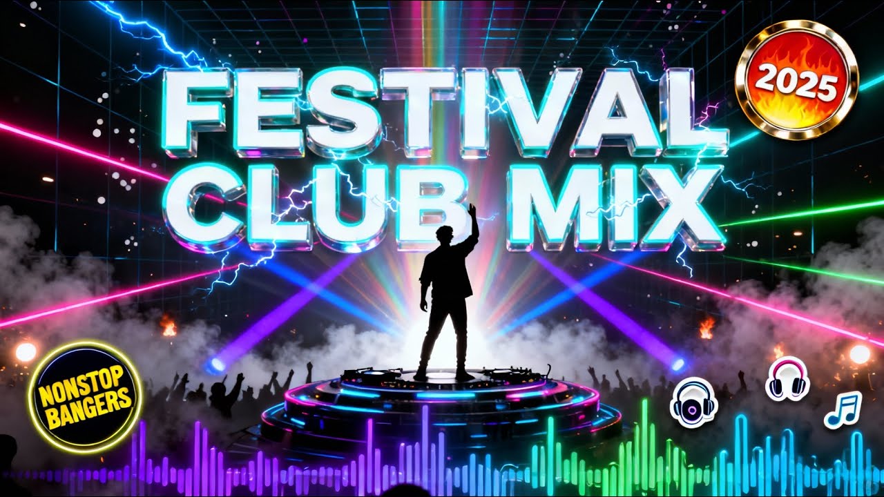 Mega Festival EDM Mix 2026 💥 Power Drops, Club Energy & Non-Stop Party Vibes