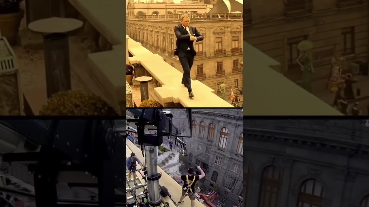 Opening scene of 007 &mdash; Spectre 2015 Director Sam Mendes Cinematographer Hoyte Van Hoytema #007 #behi