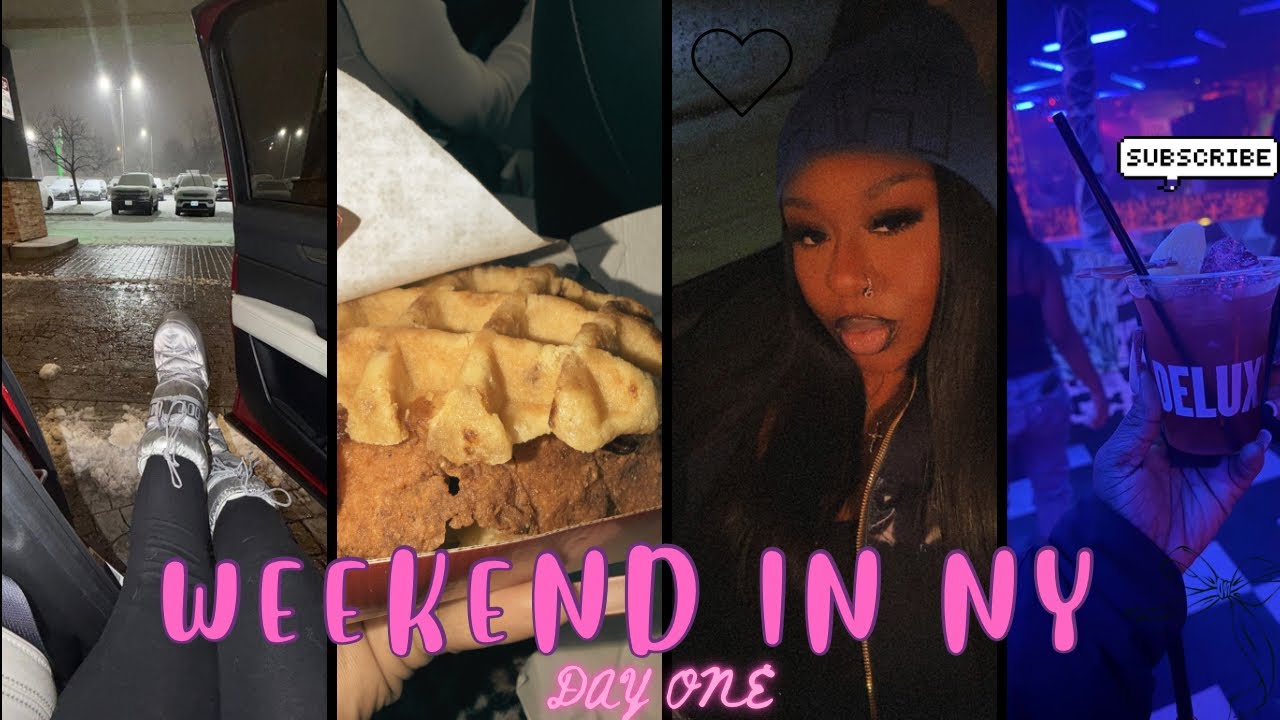 DAILY VLOG | DAY ONE IN NY 🍎🗽| GRWM TO GO OUTSIDE DURING A SNOWSTORM??!??