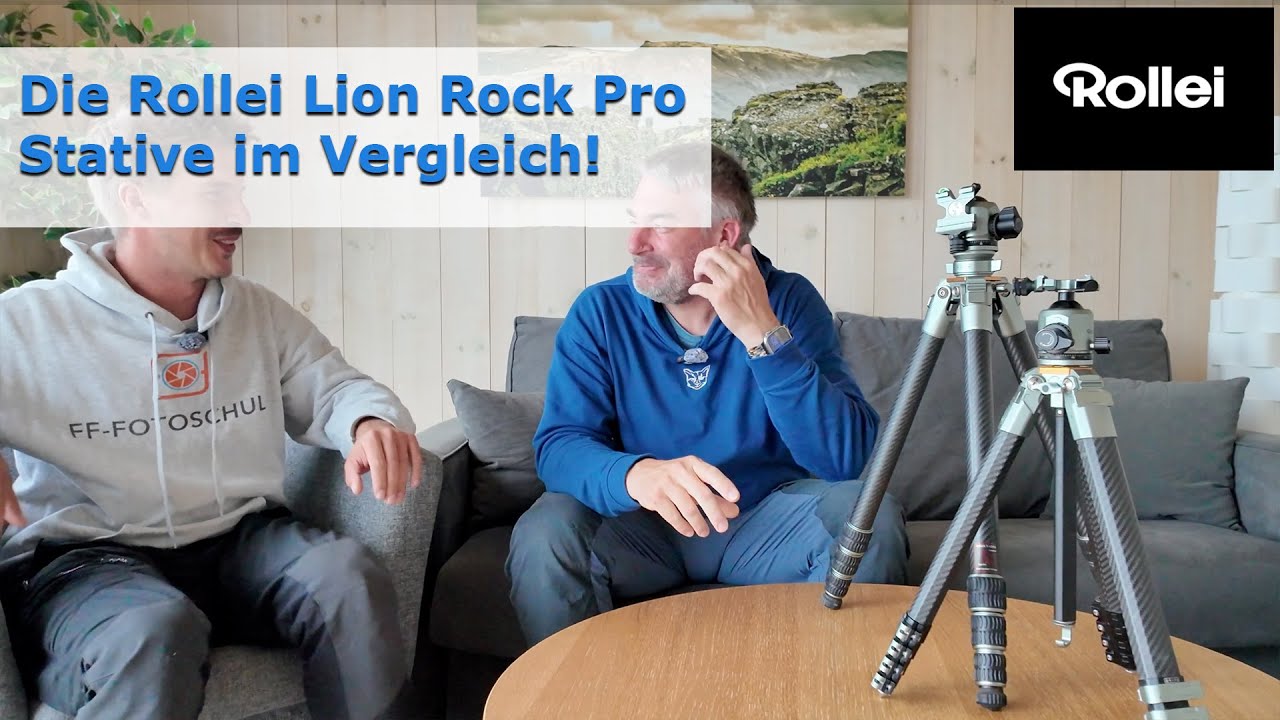 Die Rollei Lion Rock Pro Stative im Vergleich!