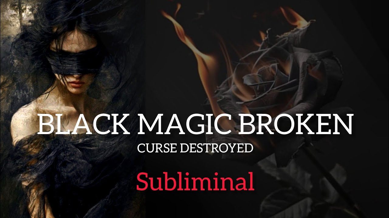 Black Rose Curse Breaker 🌑🥀 | Remove Black Magic, Evil Eye & Negative Attachments #subliminal 