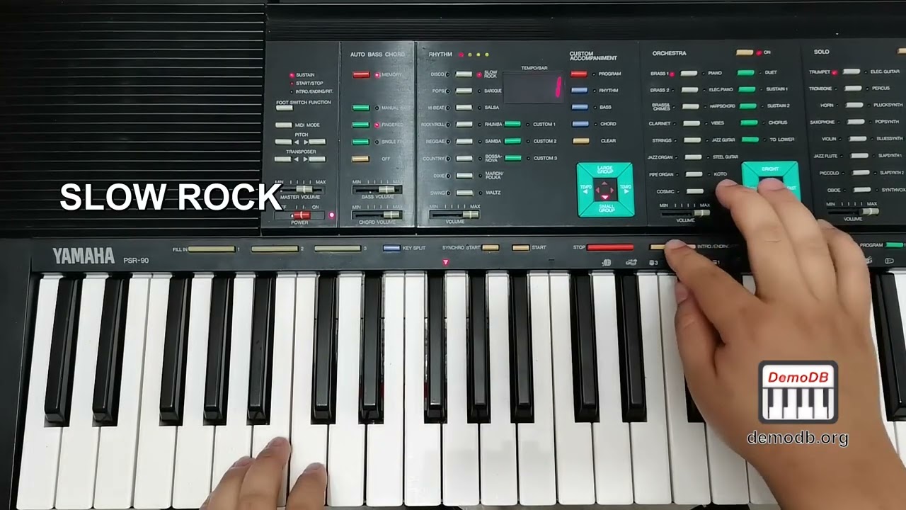 YAMAHA PSR-90 All Preset Styles