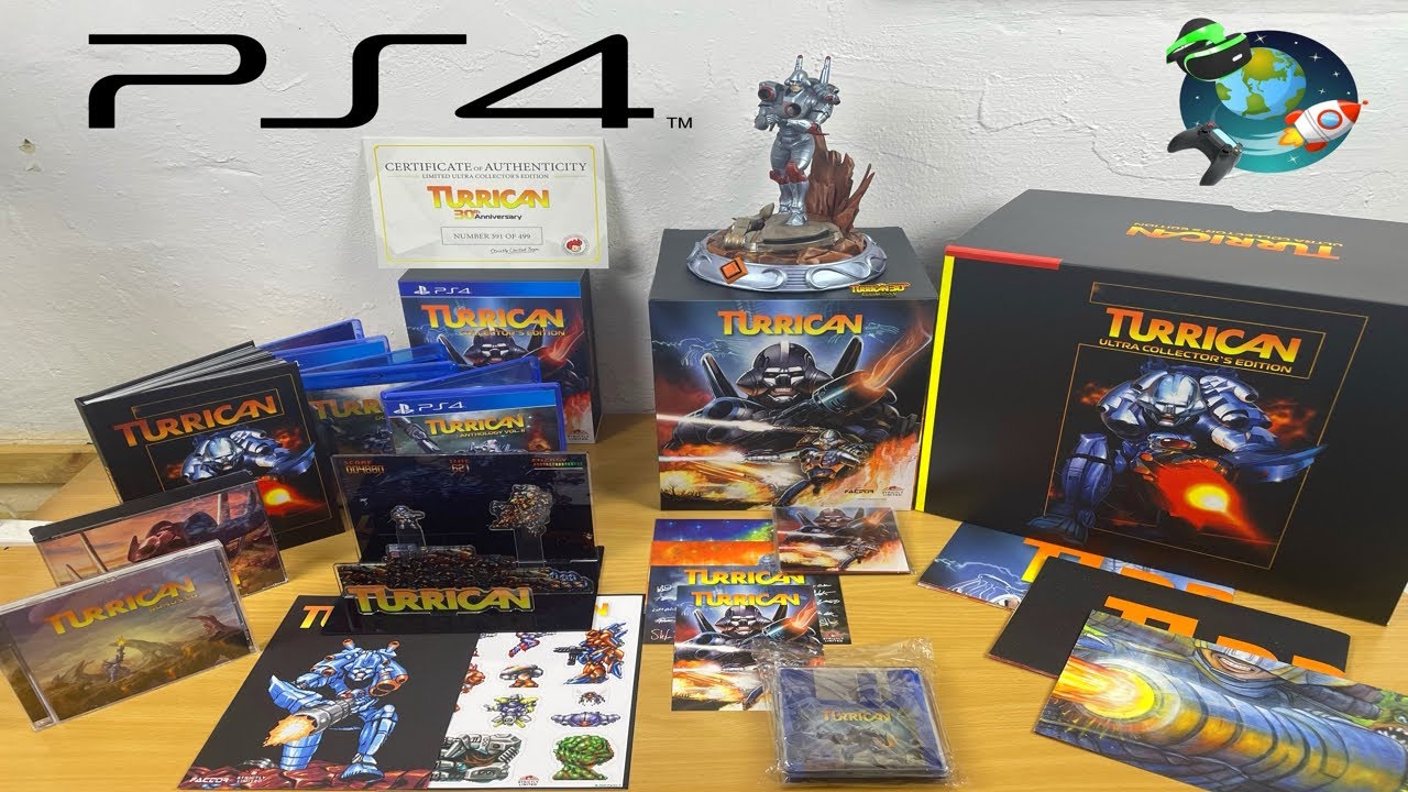 Turrican Ultra Collectors Edition | PS4 German Unboxing