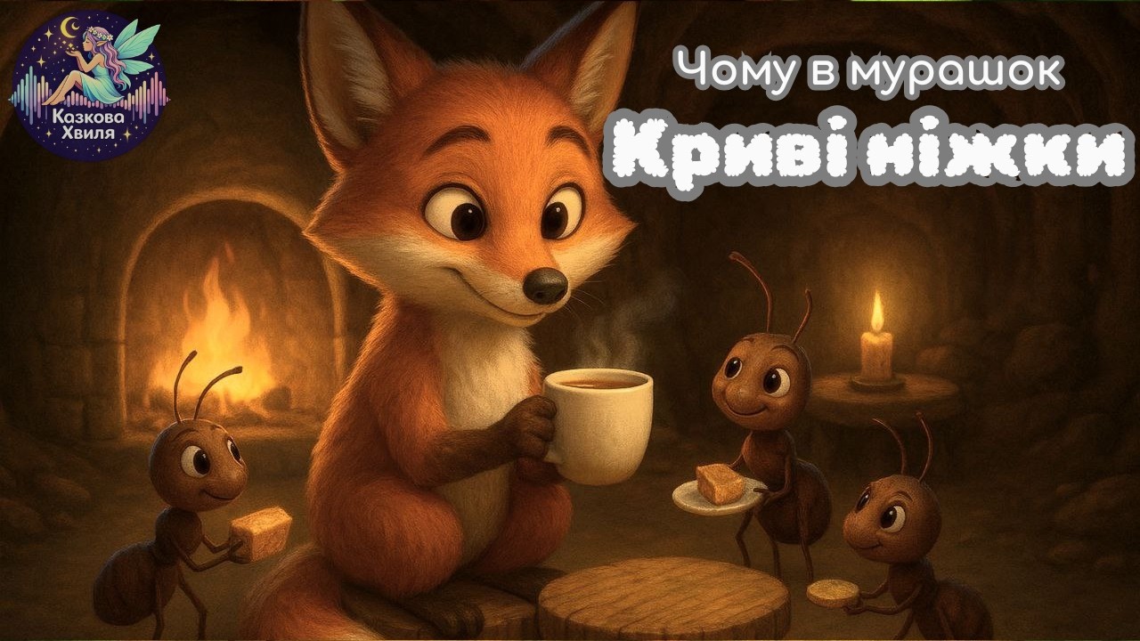 🐜 Гостинні мурашки | Як доброта обернулась бідою | Аудіоказки українською