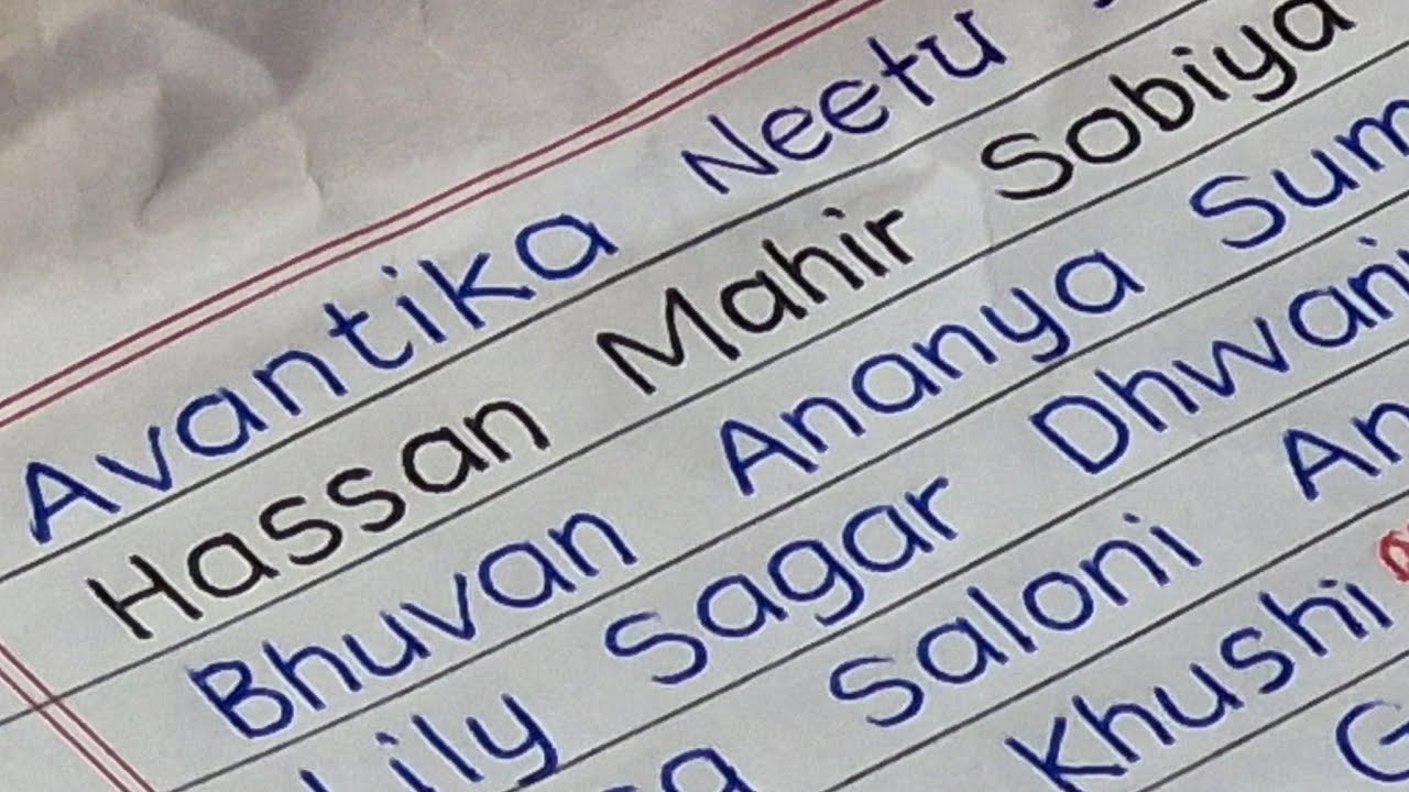 Writing Every Subscriber's Name! Drop yours below 👇 #live #satisfying #trick #skill