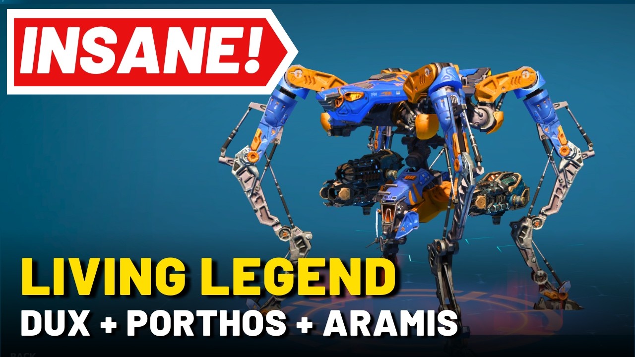 Dux Porthos Aramis - War Robots Gameplay (No Commentary) WR