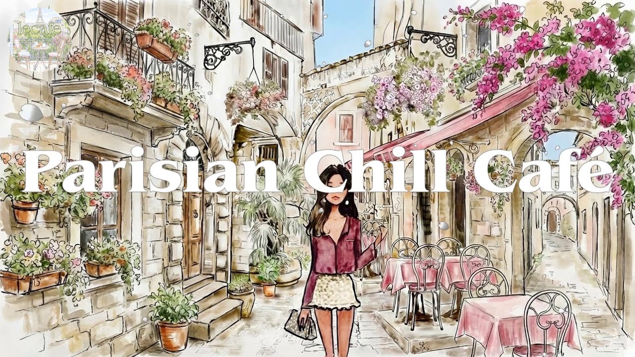 Smooth Jazz for Peaceful Days 🌸 Soft Paris Café Music