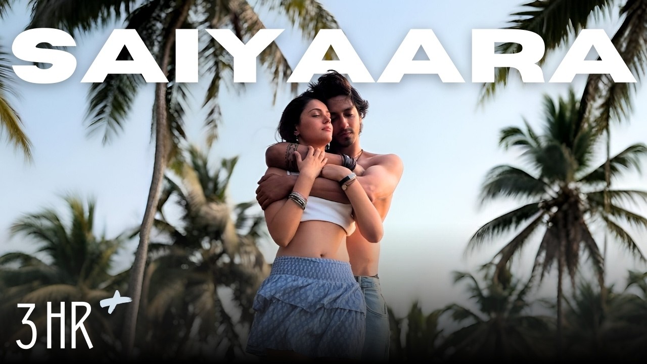 Saiyaara Relaxing Version | 3 Hour Loop | Calm &bull; Lofi &bull; Soothing Music for Studying & Sleeping