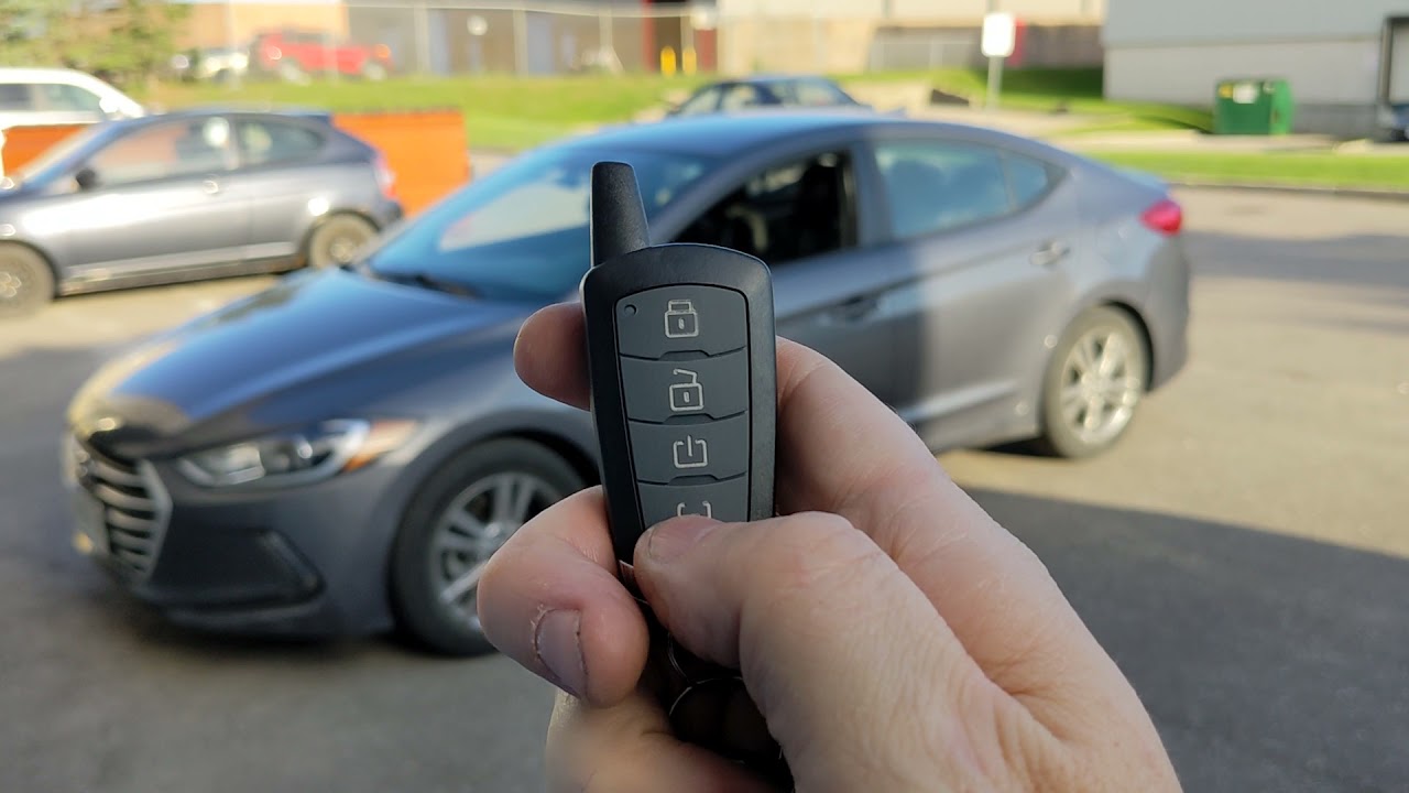 Remote Start your Hyundai Elantra with the Fortin EVO-ONE 