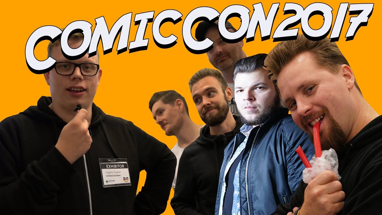 figgehn besöker Comiccon Stockholm 2017
