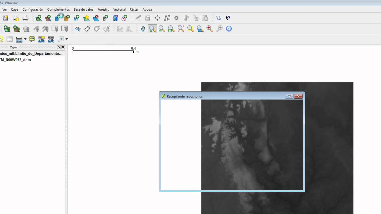 Perfil de Elevacion en Qgis