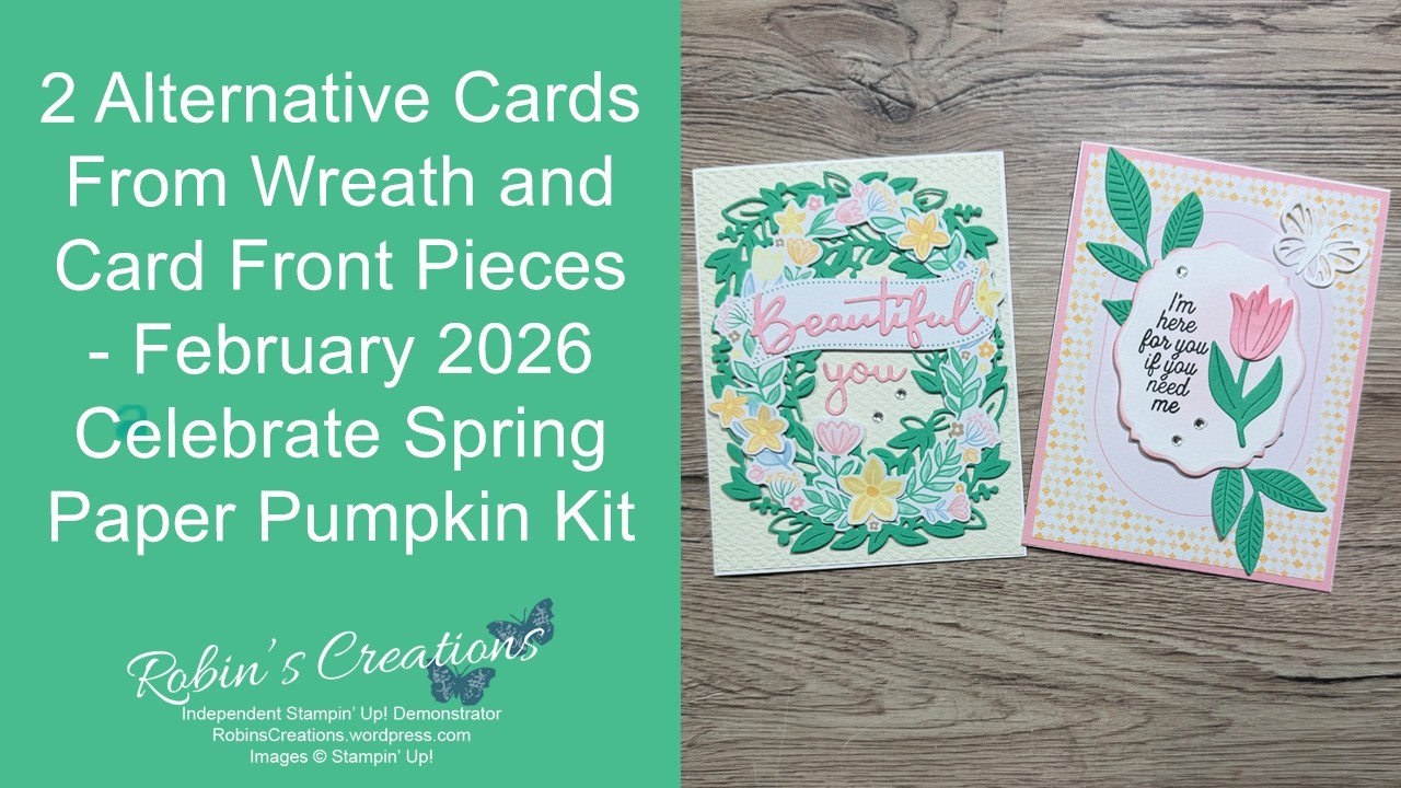 2 альтернативных варианта открыток из коллекции «Венок и лицевая сторона открытки» — февраль 2026...