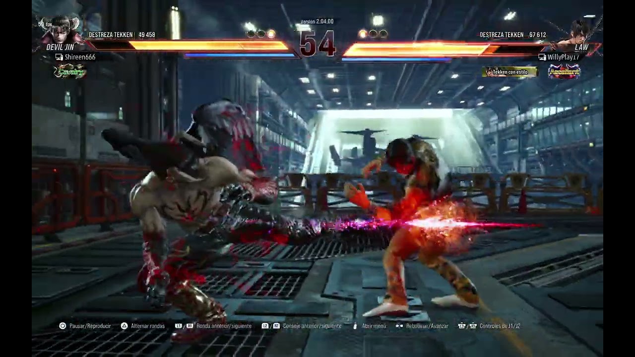 1 de 3 Batallas entre Law (WillyPlay17) vs DevilJin - TEKKEN 8