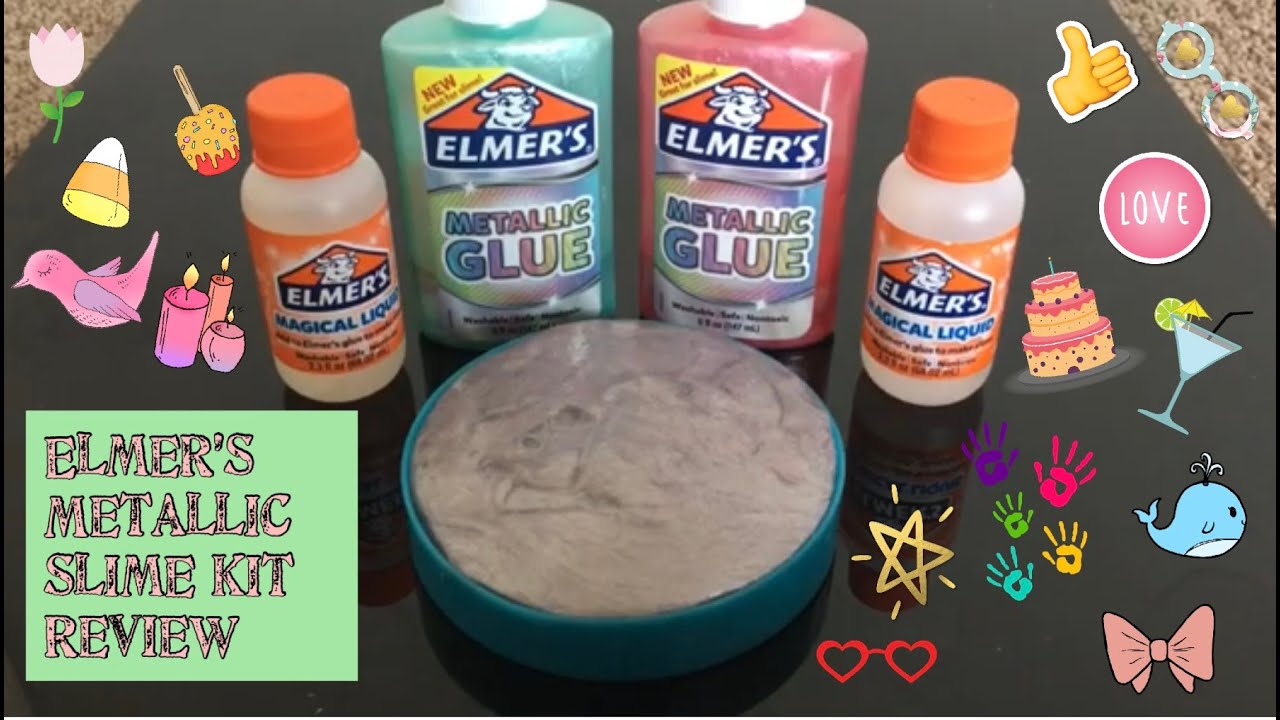 Elmer's Metallic Slime Kit Review