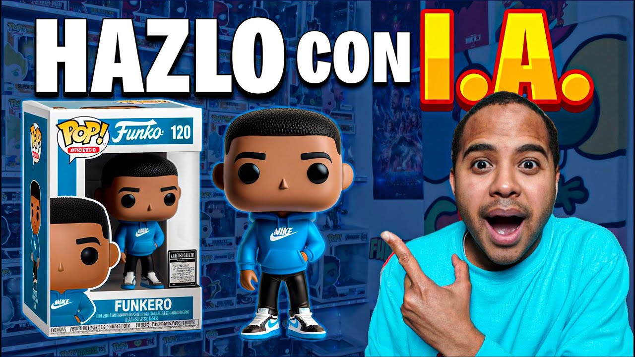 🚀PASO a PASO para CREAR tu FUNKO POP con INTELIGENCIA ARTIFICIAL | GRATIS, Fácil y Rápido