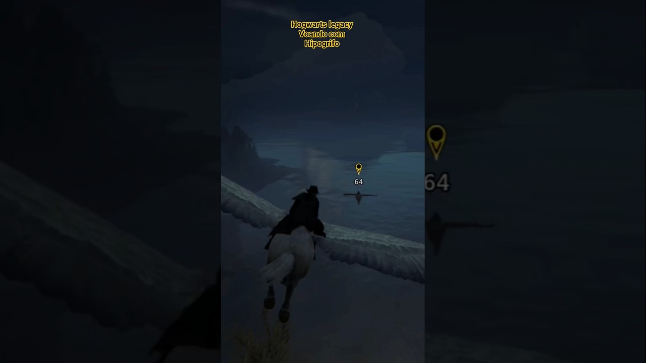 Hogwarts legacy Voando hipogrifo 