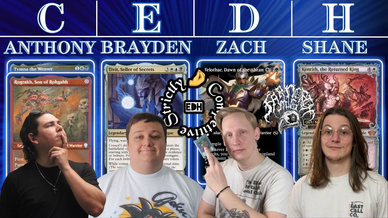 Far North MTG joins us for a cEDH Gameplay: Kenrith vs Rog//Tymna vs Tivit vs Felothar