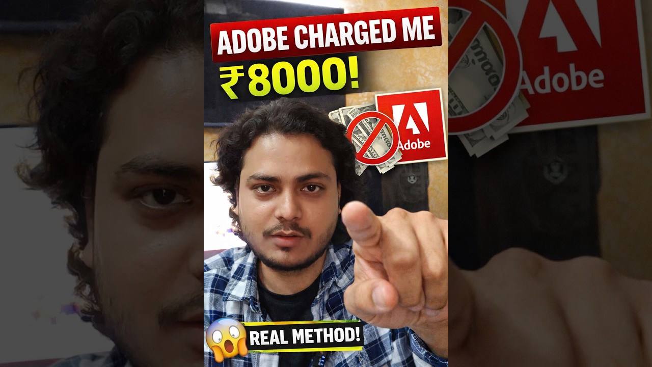 Adobe Charged Me?! Here’s How I Cancelled for FREE 💸