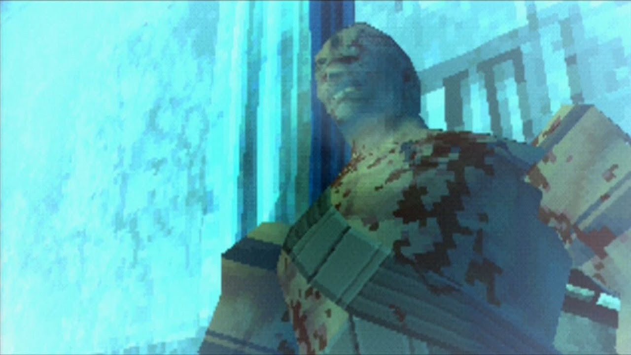 Metal Gear Solid (PSX) Vulcan Raven Death HD 720p