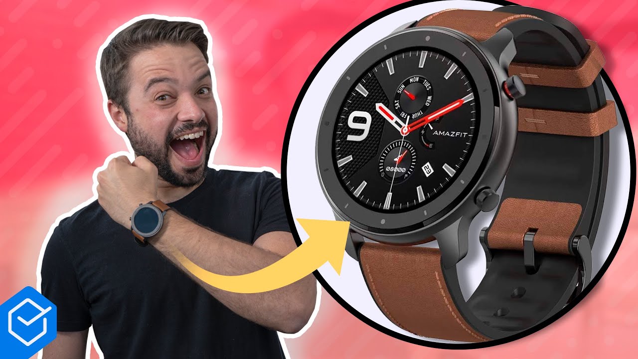 ADOREI! O AMAZFIT GTR é o SMARTWATCH BARATO com cara de CHIQUE | Análise / Review