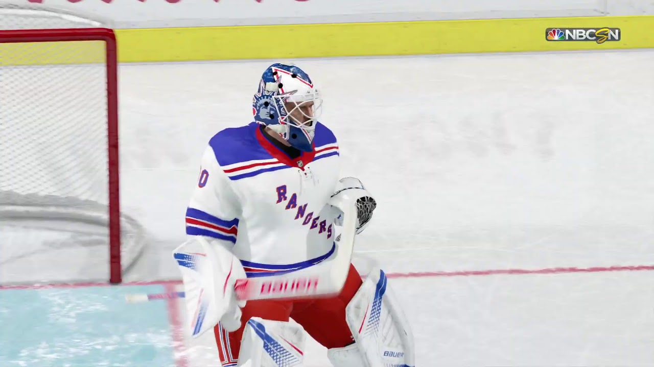 NHL 18 New York Rangers vs Washington Capitals PS4 Gameplay