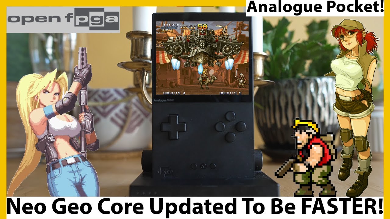 Analogue Pocket Neo Geo Core Updated! Stronger, Faster, More Overclocked!